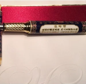 Caneta-tinteiro japonesa em louça – traço Fino